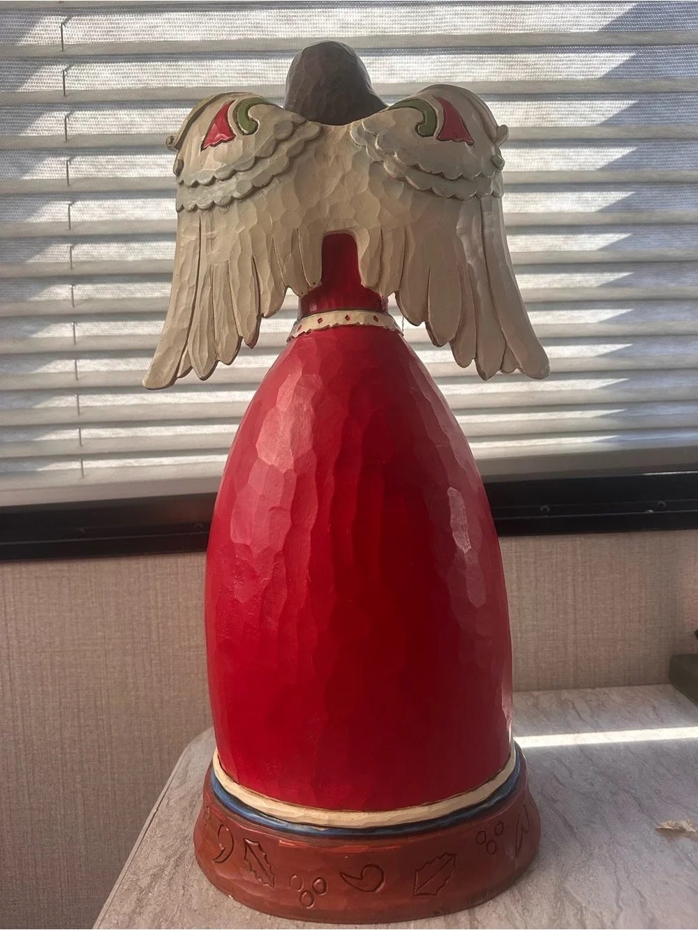 Jim Shore Celeste Angel Figurine 18in Holiday Living 2012 Folk Art Garden Porch